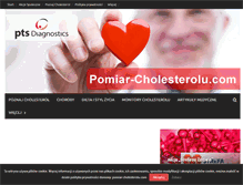 Tablet Screenshot of pomiar-cholesterolu.com